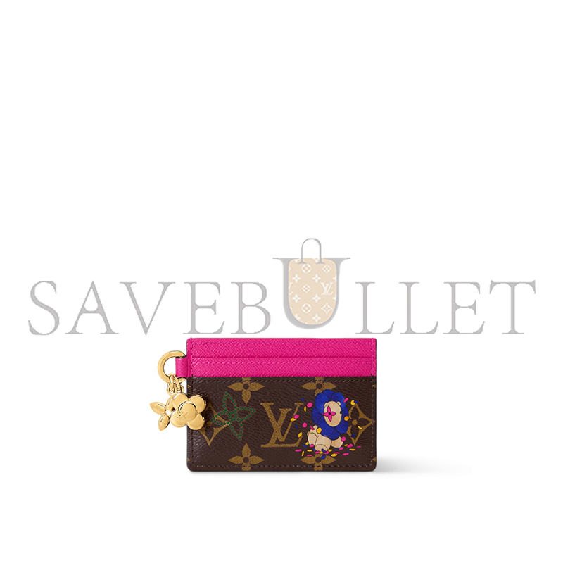 l0vis Vvtt0n lv charms card holder m15332 (10.2*7.3*0.3cm)